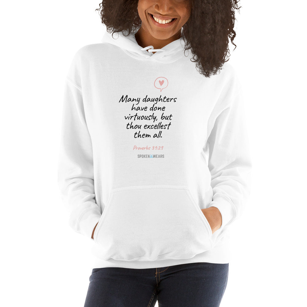 Excellent Lady Hoodie for Women