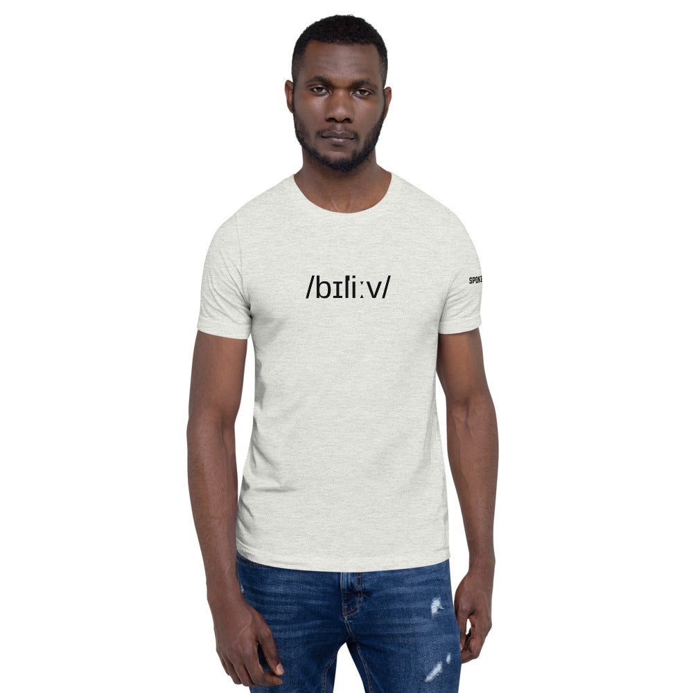 Phonetics Believe - Men's T-Shirt